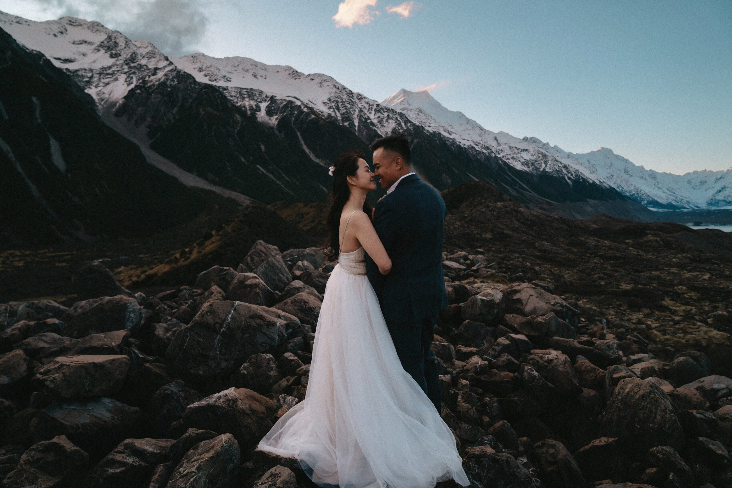 Small pre-wedding adventure in Mount Cook National Park