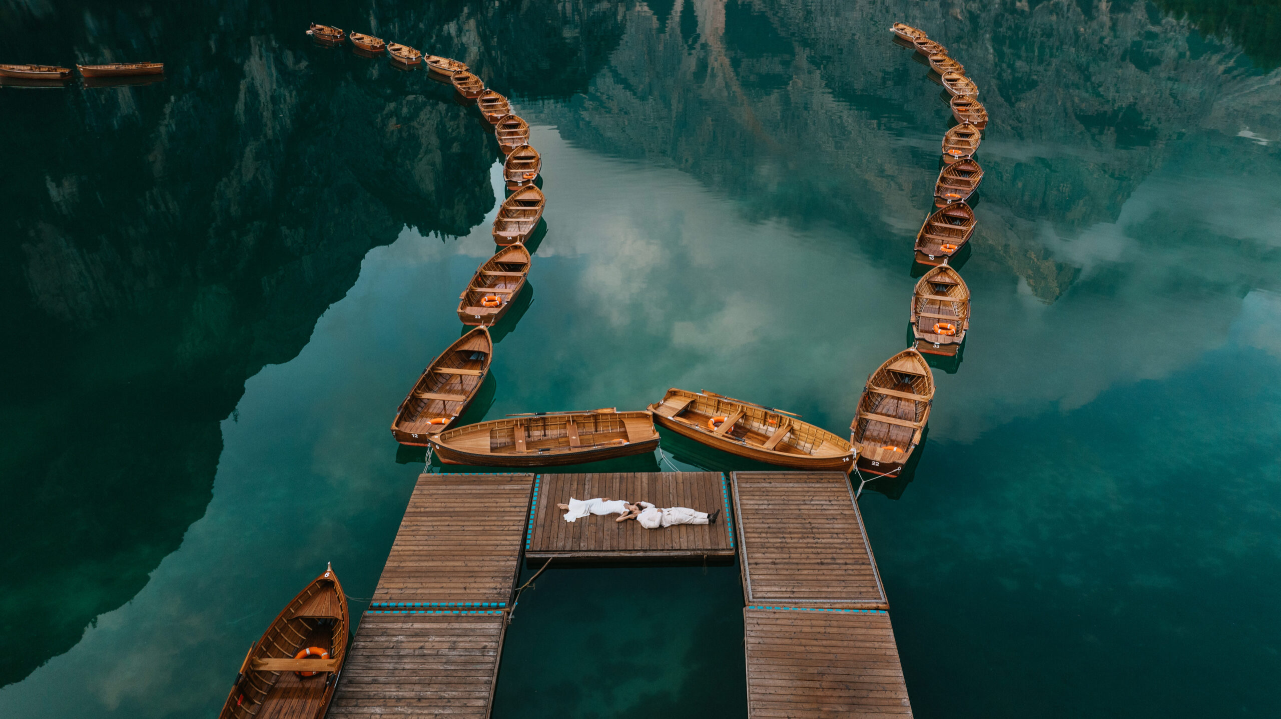 Surprise Proposal Photoshoot at Lago di Braies